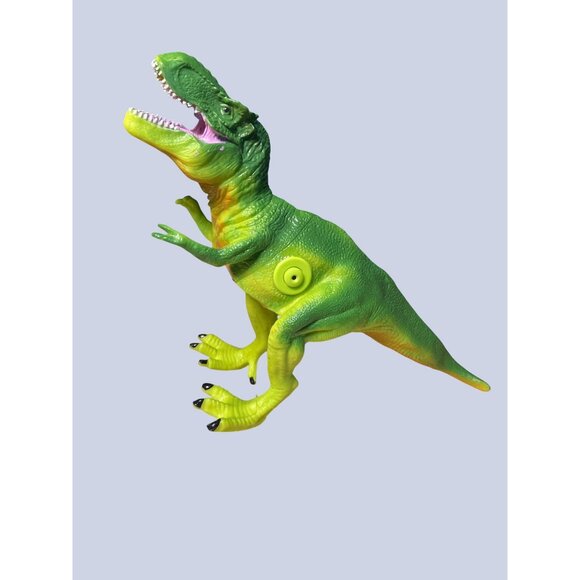 Roaring Tyrannosaurus Rex-T Rex-Plastic Dinosaur 9 Inch - Picture 2 of 12
